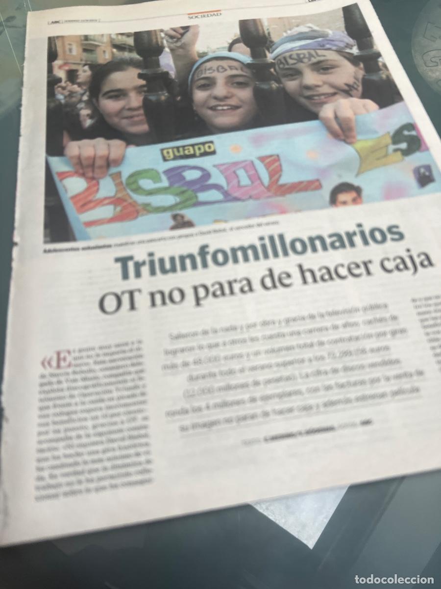 Sammeln von Zeitschriften und Zeitungen: OPERACI&Oacute;N TRIUNFO 1&ordf; EDICI&Oacute;N. BISBAL, TENORIO, BUSTAMANTE.........