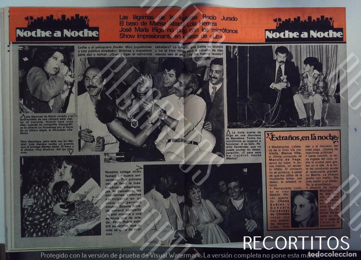 Coleccionismo de revistas y peri&oacute;dicos: amanda lear pepa flores marisol susana estrada jose maria i&ntilde;igo ursula andress bo derek