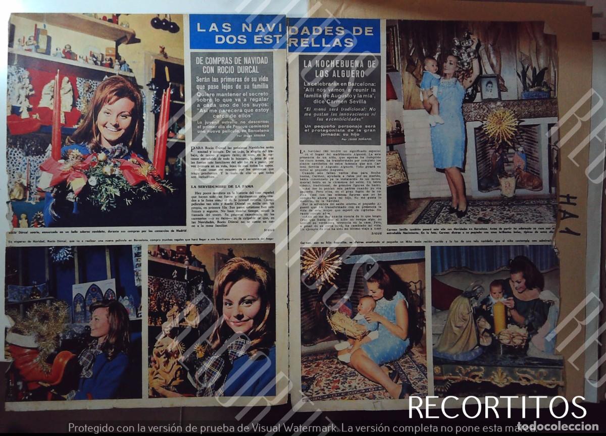 Coleccionismo de Revistas y Peri&oacute;dicos: CARMEN SEVILLA ROCIO DURCAL NAVIDAD