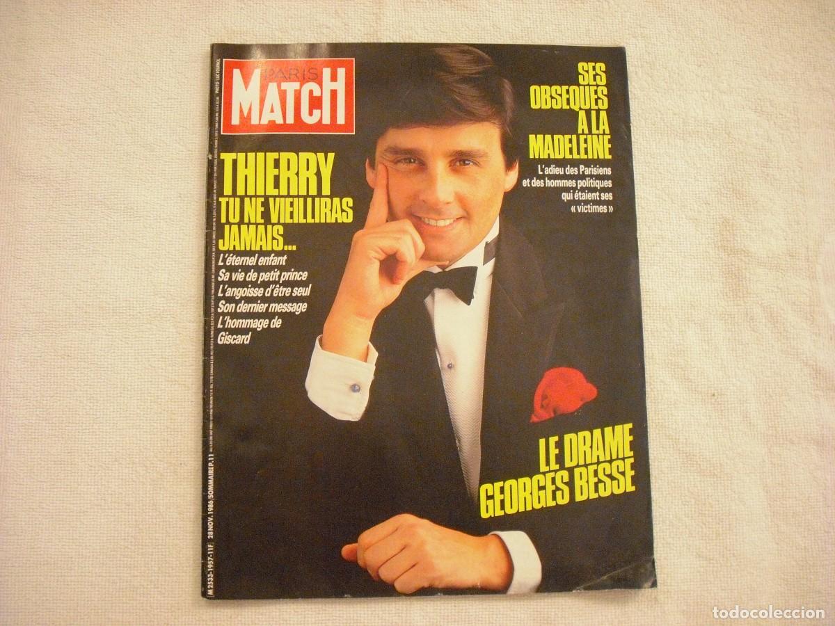 Collection Magazines and Newspapers: MATCH PARIS, REVISTA EN FRANCES , NOVIEMBRE 1986
