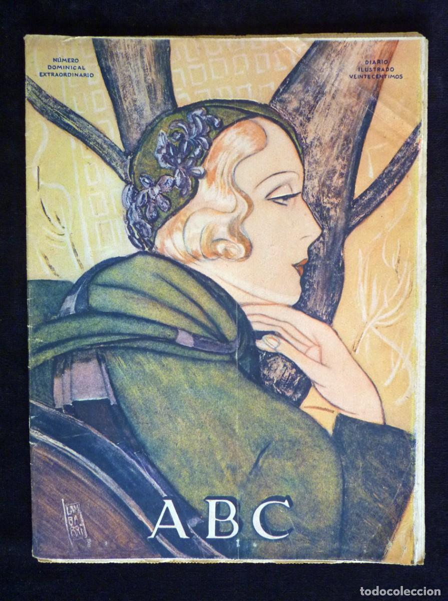 Coleccionismo de Revistas y Peri&oacute;dicos: DIARIO ABC. 4 FEBRERO 1933 N&ordm; DOMINICAL. II REP&Uacute;BLICA. PEREDA, FUENTES &Aacute;RABES GRANADA. EL VELLUTERO