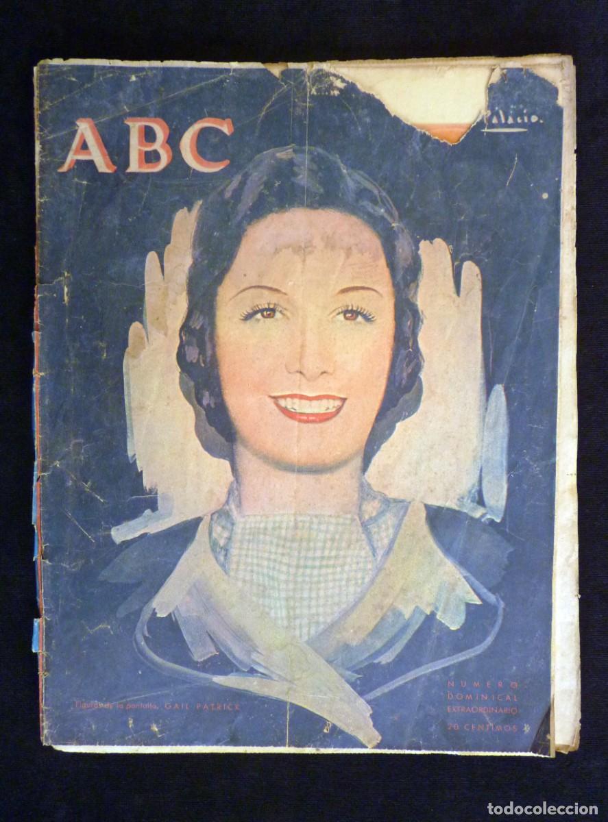 Coleccionismo de Revistas y Peri&oacute;dicos: DIARIO ABC. 7 OCTUBRE 1933 N&ordm; DOMINICAL. II REP&Uacute;BLICA. HOSPITAL POZO SANTO SEVILLA. MIGUEL DE UNAMUN