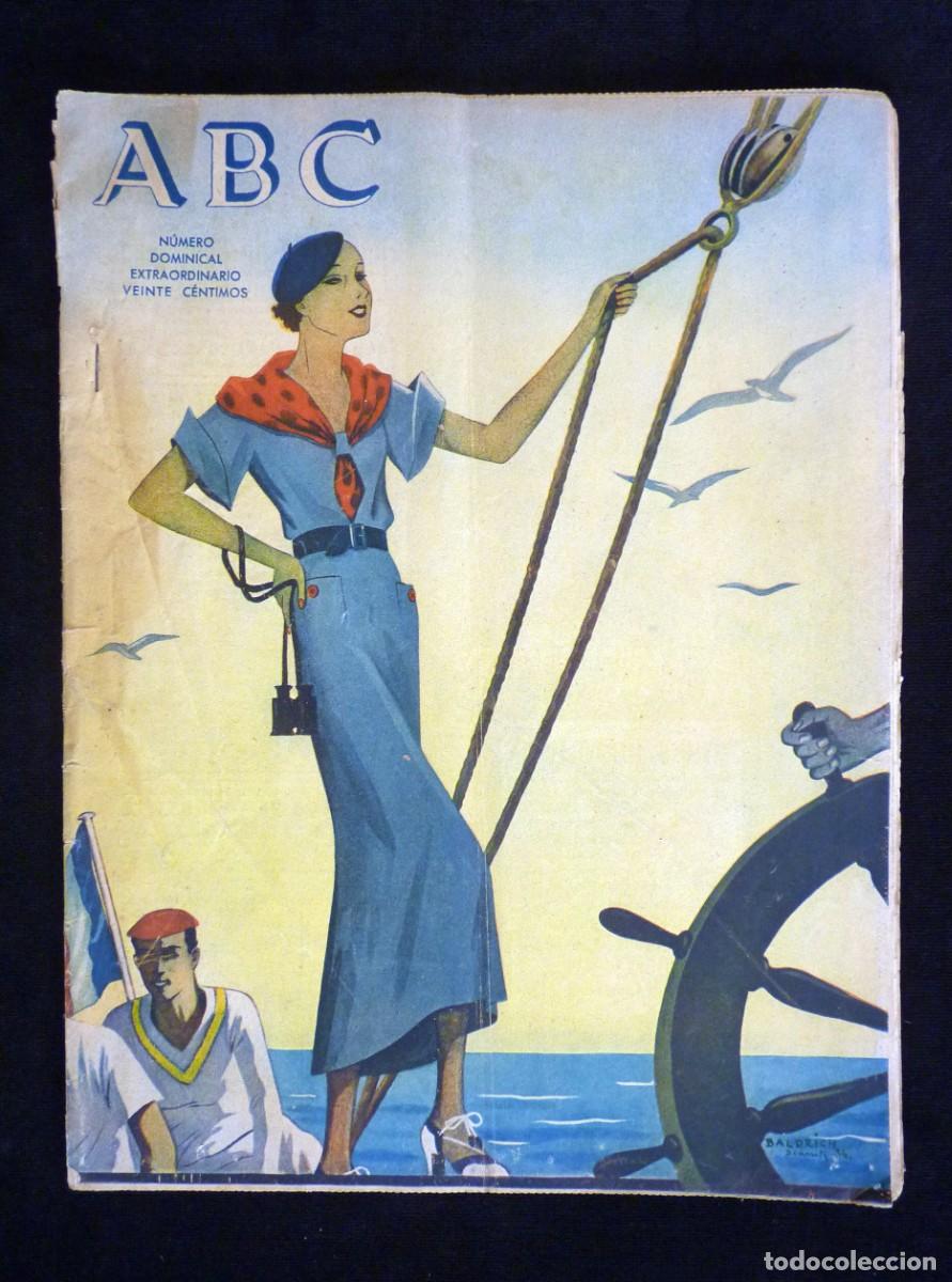 Coleccionismo de Revistas y Peri&oacute;dicos: DIARIO ABC. 7 JULIO 1934 N&ordm; DOMINICAL. II REP&Uacute;BLICA. LA PASION DE OBERAMMERGAU. JESUS DE MONASTERIO