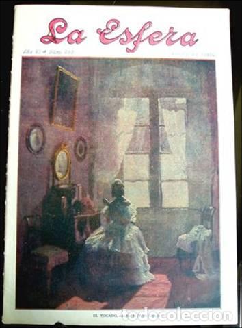 Collectionnisme de Revues et Journaux: REVISTA &ldquo;LA ESFERA&rdquo;, A&Ntilde;O VI, N&Uacute;M. 283 (31 MAYO 1919)