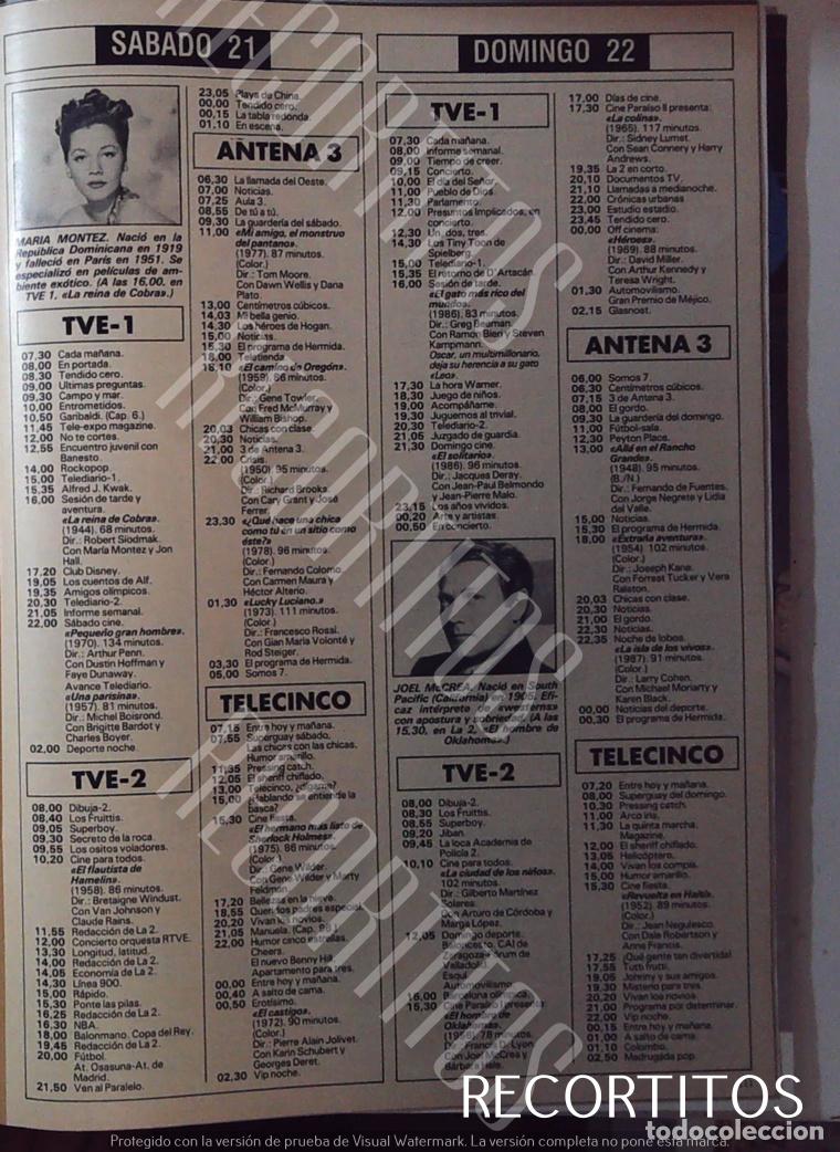 Collection Magazines and Newspapers: MARIA MONTEZ JOEL MCREA