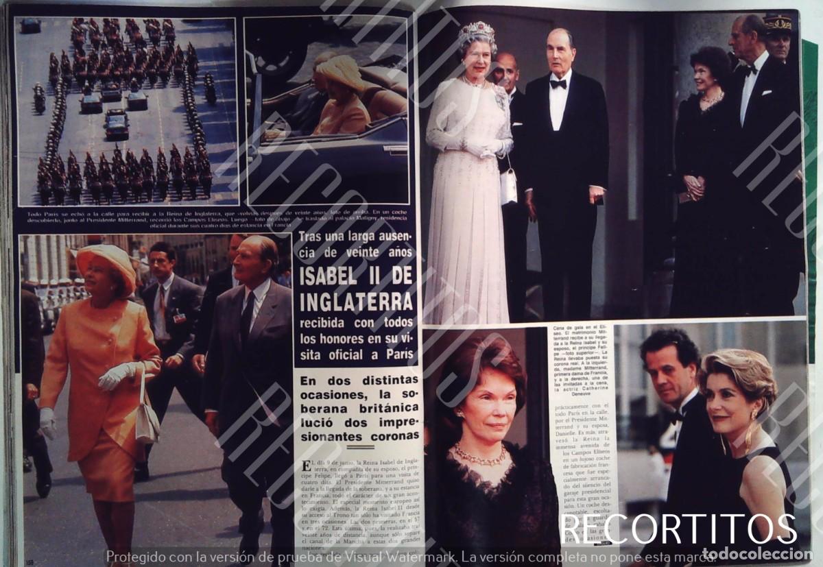 Collection Magazines and Newspapers: ISABEL II ELIZABETH EN PARIS CATHERINE DENEUVE GISCARD