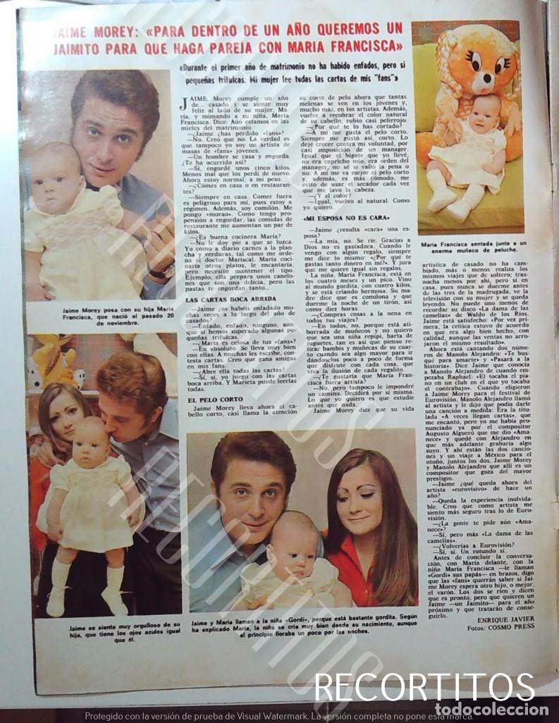 Coleccionismo de revistas y peri&oacute;dicos: jaime morey eurovision