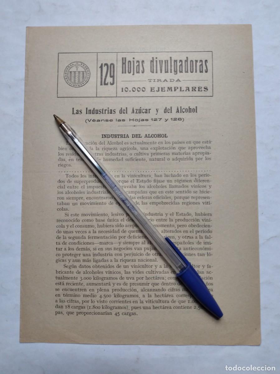Sammeln von Zeitschriften und Zeitungen: LAS INDUSTRIAS DEL AZ&Uacute;CAR Y EL ALCOHOL GONZALO CALAMITA 1 PRIMER CONGRESO RIEGOS