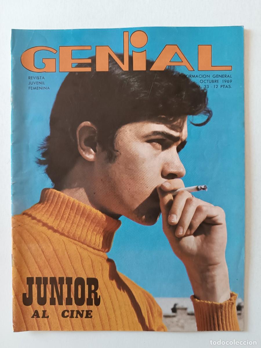 Sammeln von Zeitschriften und Zeitungen: Revista GENIAL n&ordm; 33 Junior Miriam Makeba Bernardette Devlin Moda yey&eacute;