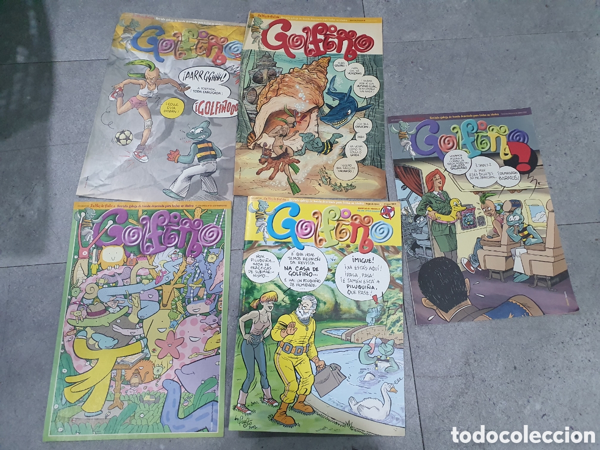 Coleccionismo de Revistas y Peri&oacute;dicos: Lote de revistas gallegas Golfi&ntilde;o. (L107)