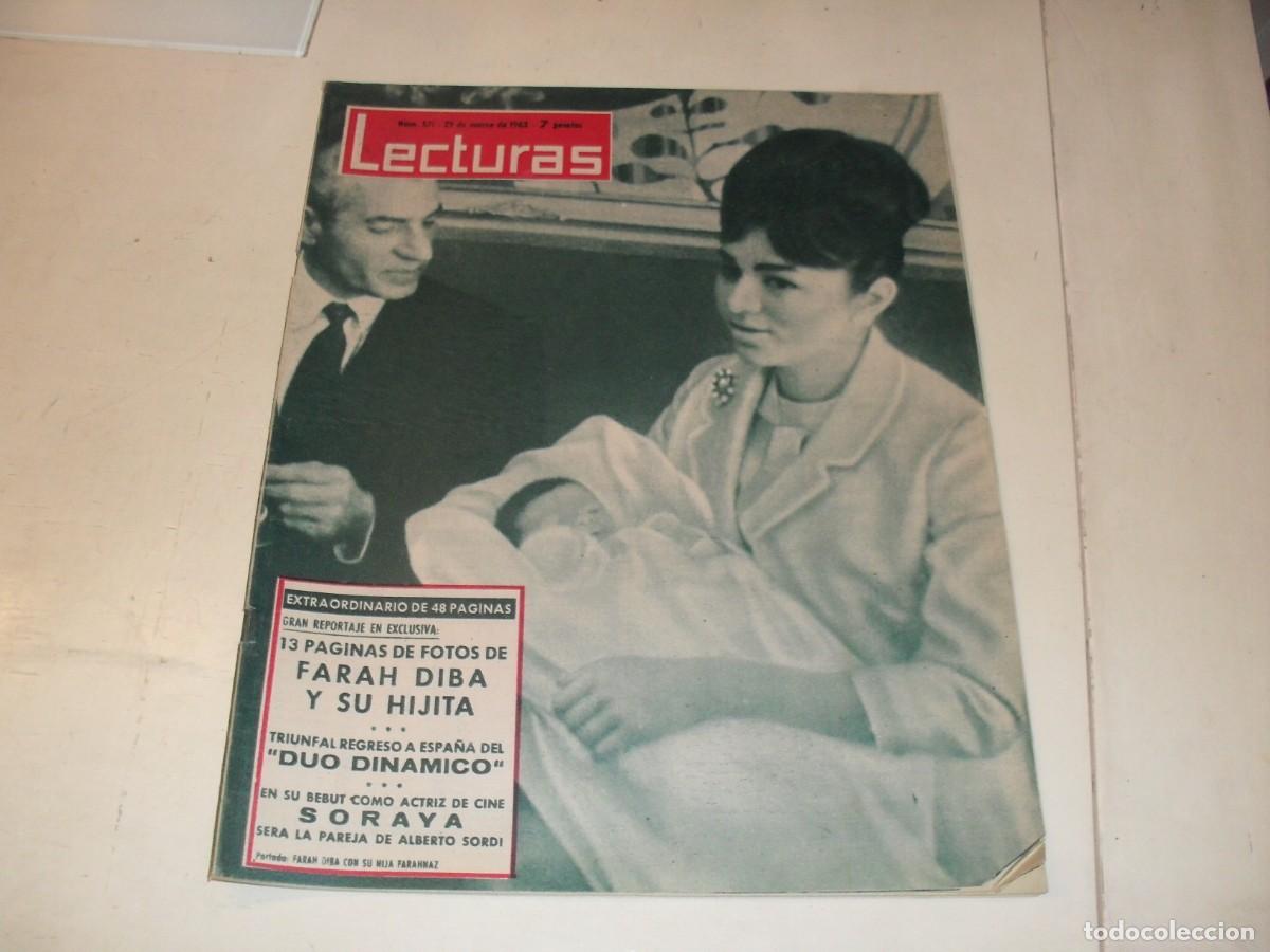 Coleccionismo de Revistas y Peri&oacute;dicos: LECTURAS N&ordm; 571 CON EXTENSA CRITICA Y FOTOS DEL FILM DUELO EN LA ALTA SIERRA.RBA,1917(NADA MENOS)