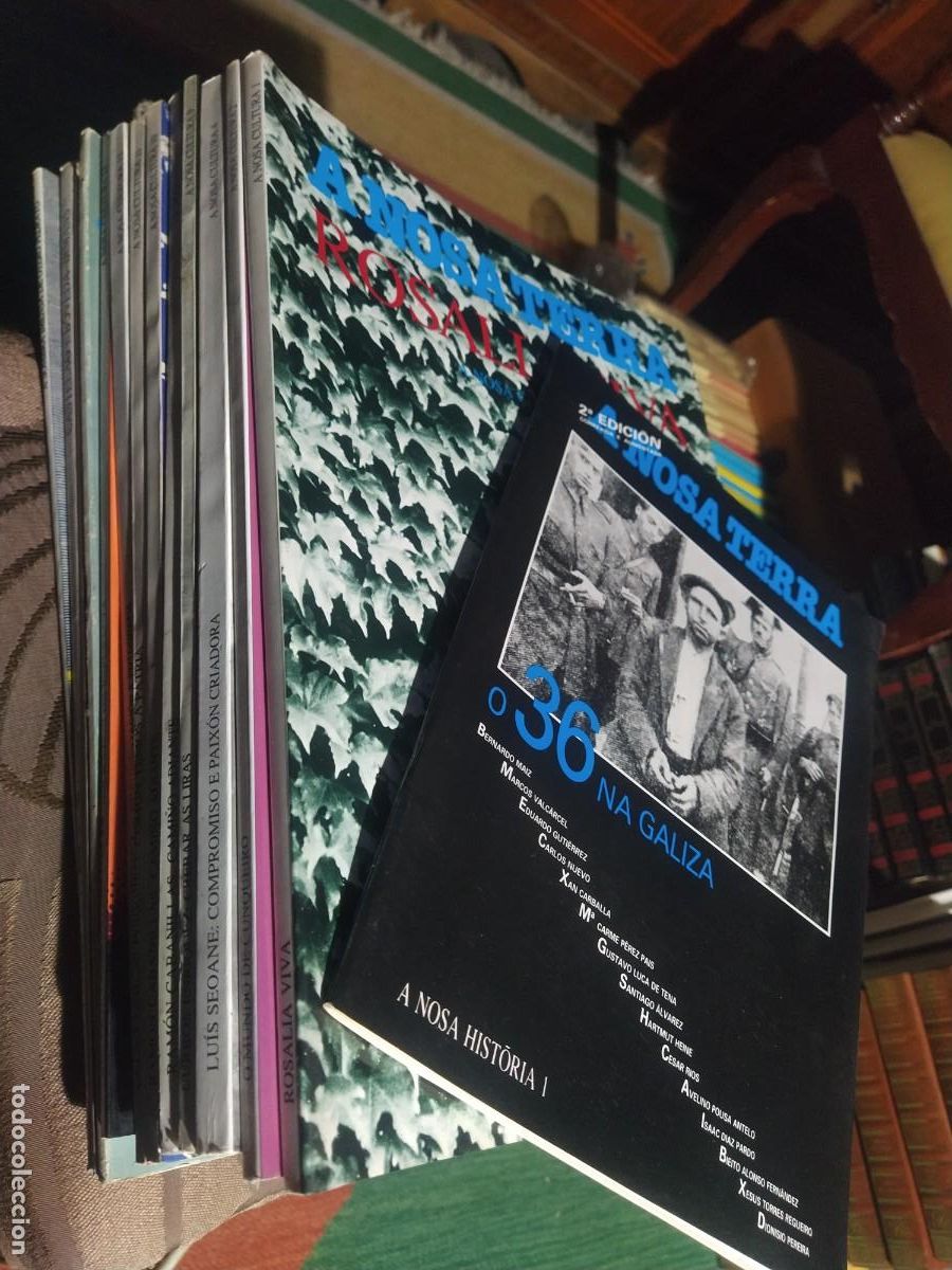Coleccionismo de Revistas y Peri&oacute;dicos: A NOSA TERRA - A NOSA HISTORIA - A NOSA CULTURA - EXTRA . 14 tomos edici&oacute;n especial - monograf&iacute;as