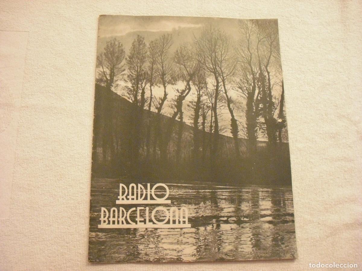 Collection Magazines and Newspapers: RADIO BARCELONA N. 589 , NOVIEMBRE 1935 , EN PORTADA CAPVESPRE DE TARDAR, EN CATALAN