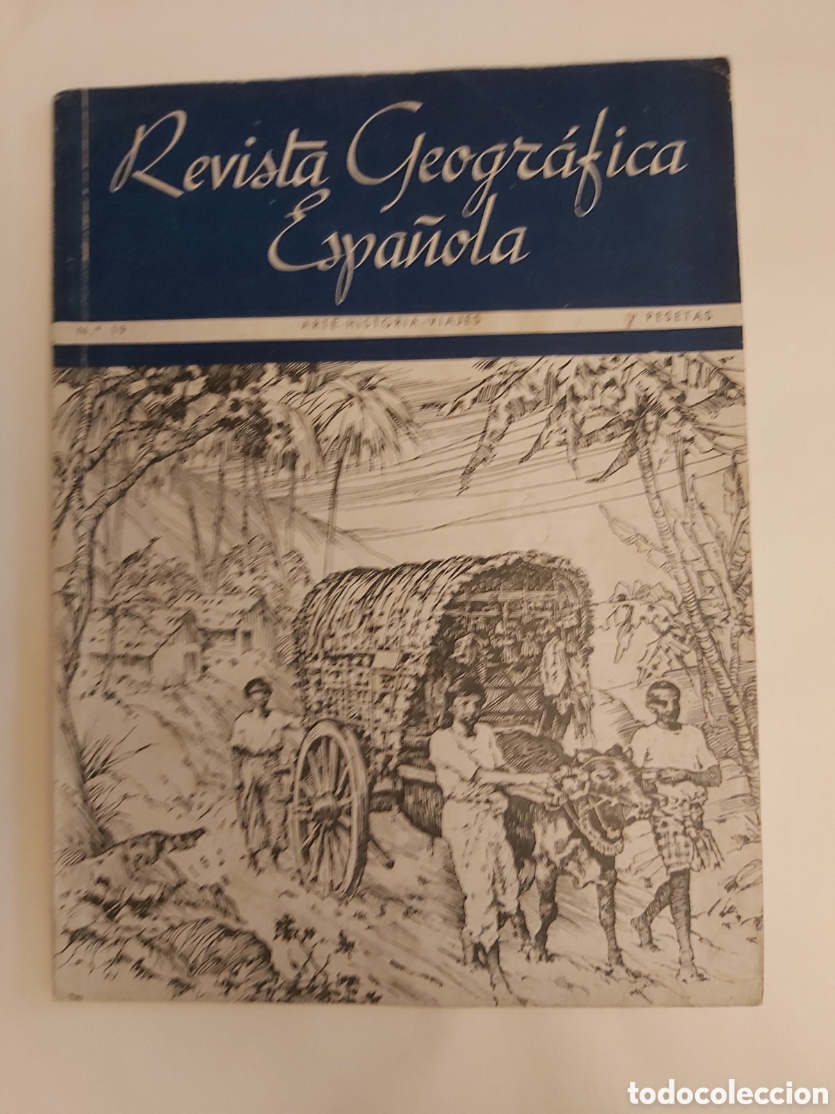 Coleccionismo de revistas y peri&oacute;dicos: REVISTA GEOGR&Aacute;FICA ESPA&Ntilde;OLA # ARTE HISTORIA VIAJES # N&Uacute;MERO 19 #
