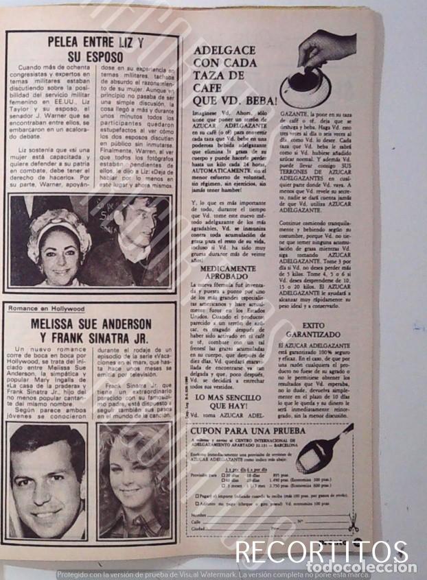 Coleccionismo de Revistas y Peri&oacute;dicos: MSA MELISSA SUE ANDERSON SNDERSSON LA CASA DE LA PRADERA ELIZABETH TAYLOR LIZ