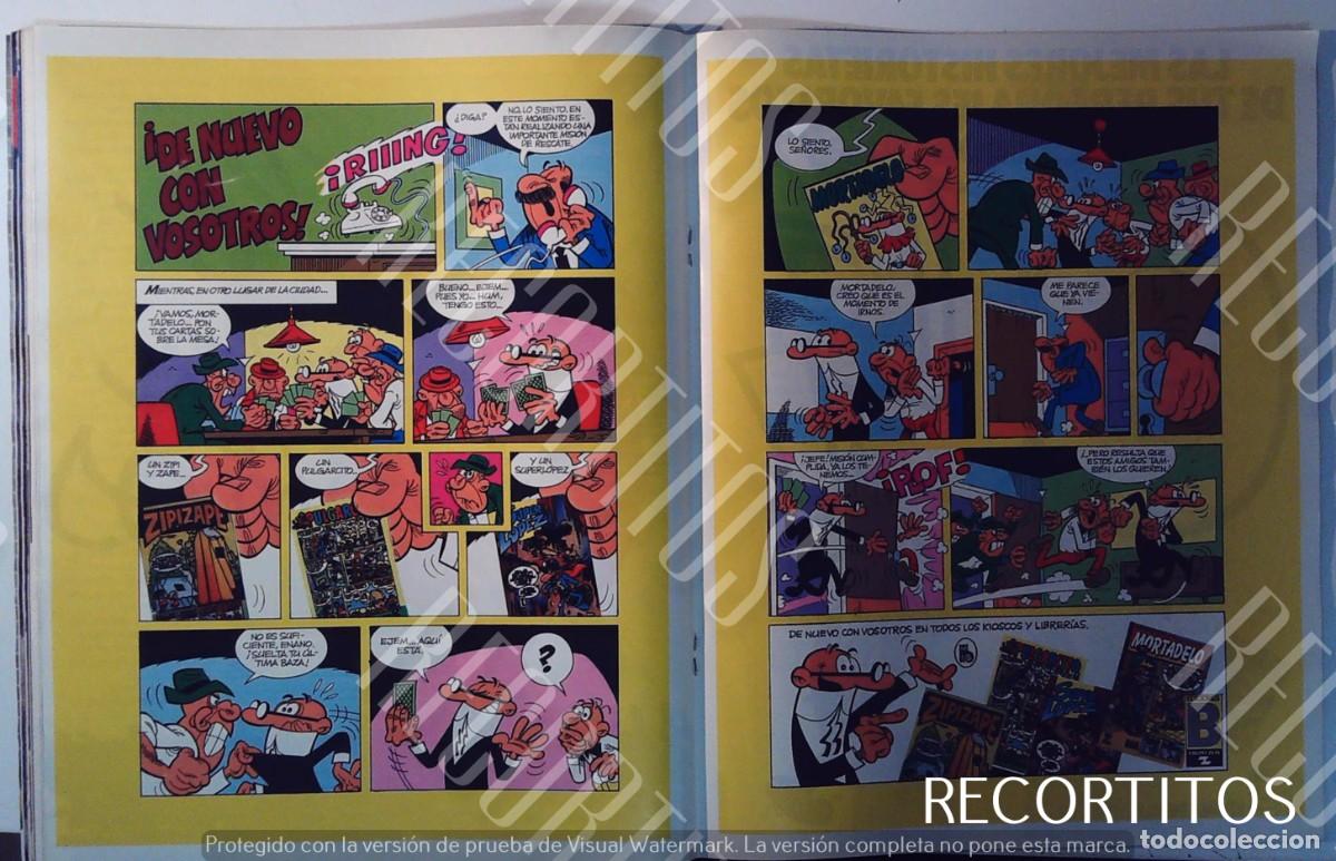 Coleccionismo de revistas y peri&oacute;dicos: PANFLETO MORTADELO Y FILEMON OLE ESCOBAR COMICS TEBEOS 1987