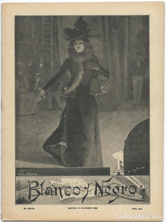 Coleccionismo de revistas y peri&oacute;dicos: Revista Blanco y negro, 10 de Diciembre de 1898, n&uacute;mero 397