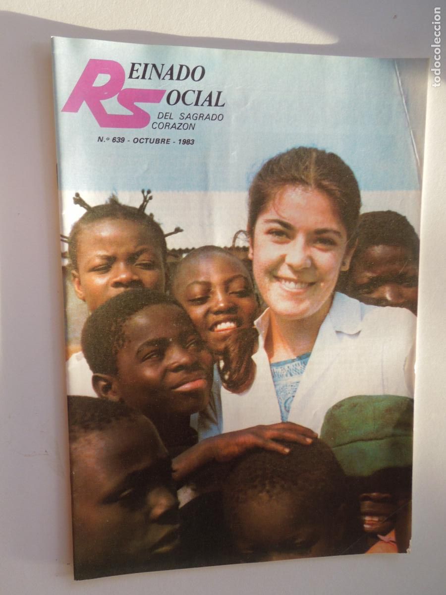 Coleccionismo de Revistas y Peri&oacute;dicos: REINADO SOCIAL DEL SAGRADO CORAZON REVISTA N&ordm; 639- OCTUBRE 1983 -