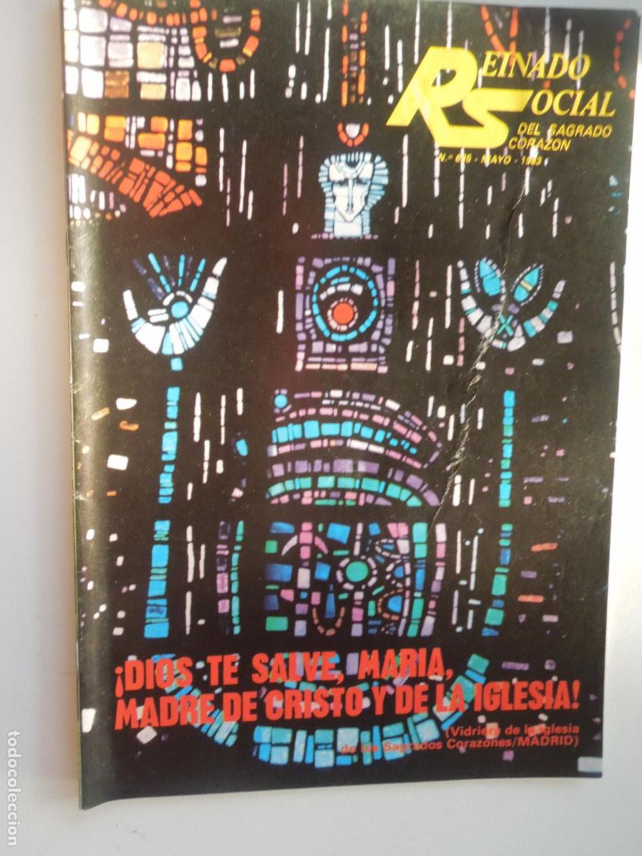 Coleccionismo de Revistas y Peri&oacute;dicos: REINADO SOCIAL DEL SAGRADO CORAZON REVISTA N&ordm; 635- MAYO - 1983 - DIOS TE SALVE MARIA