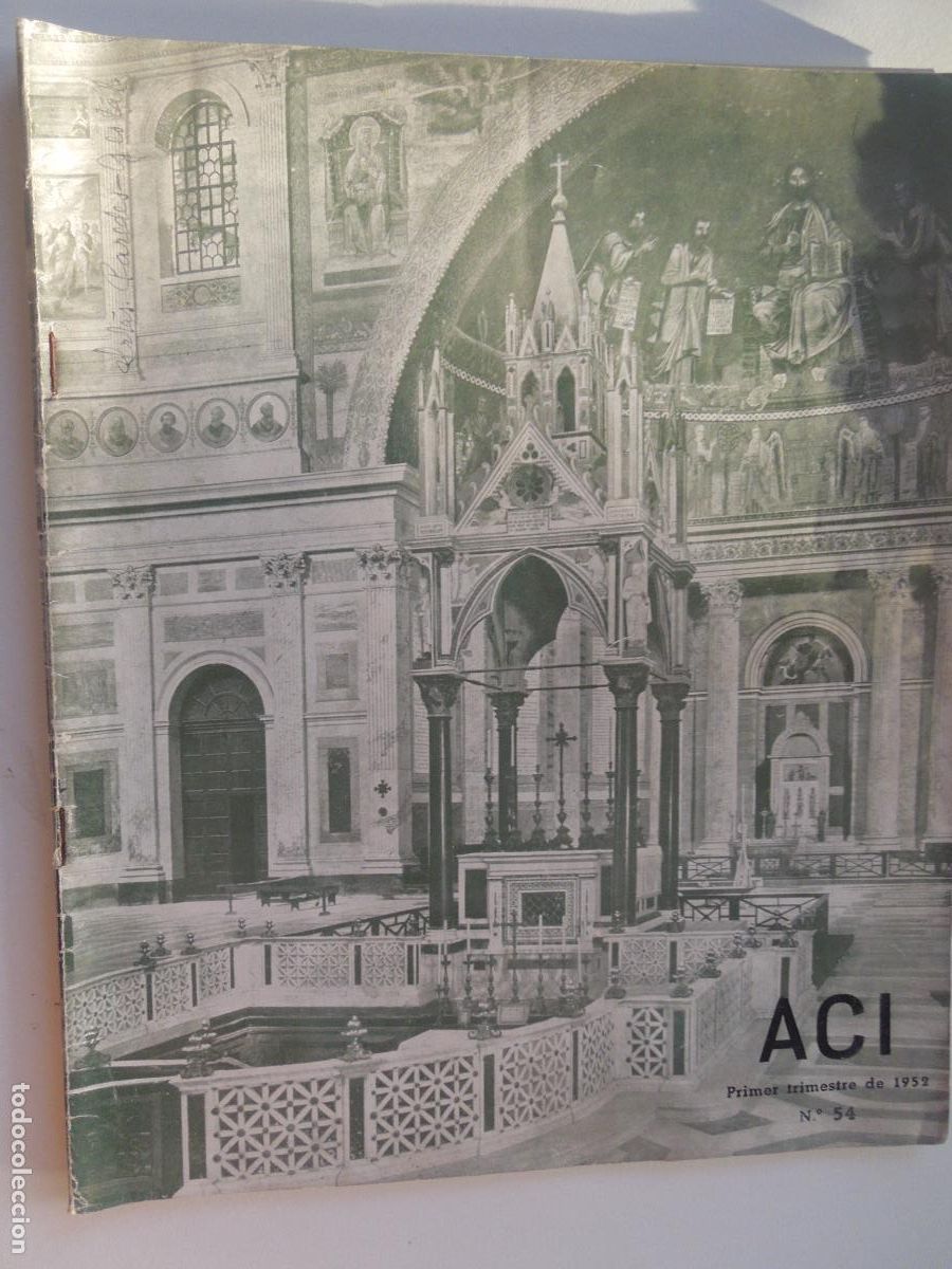 Coleccionismo de Revistas y Peri&oacute;dicos: ACI REVISTA DE LAS ESCLAVAS SAGRADO CORAZON DE JESUS N&ordm; 54 1ER. TRIMESTRES 1952 - VER SUMARIO