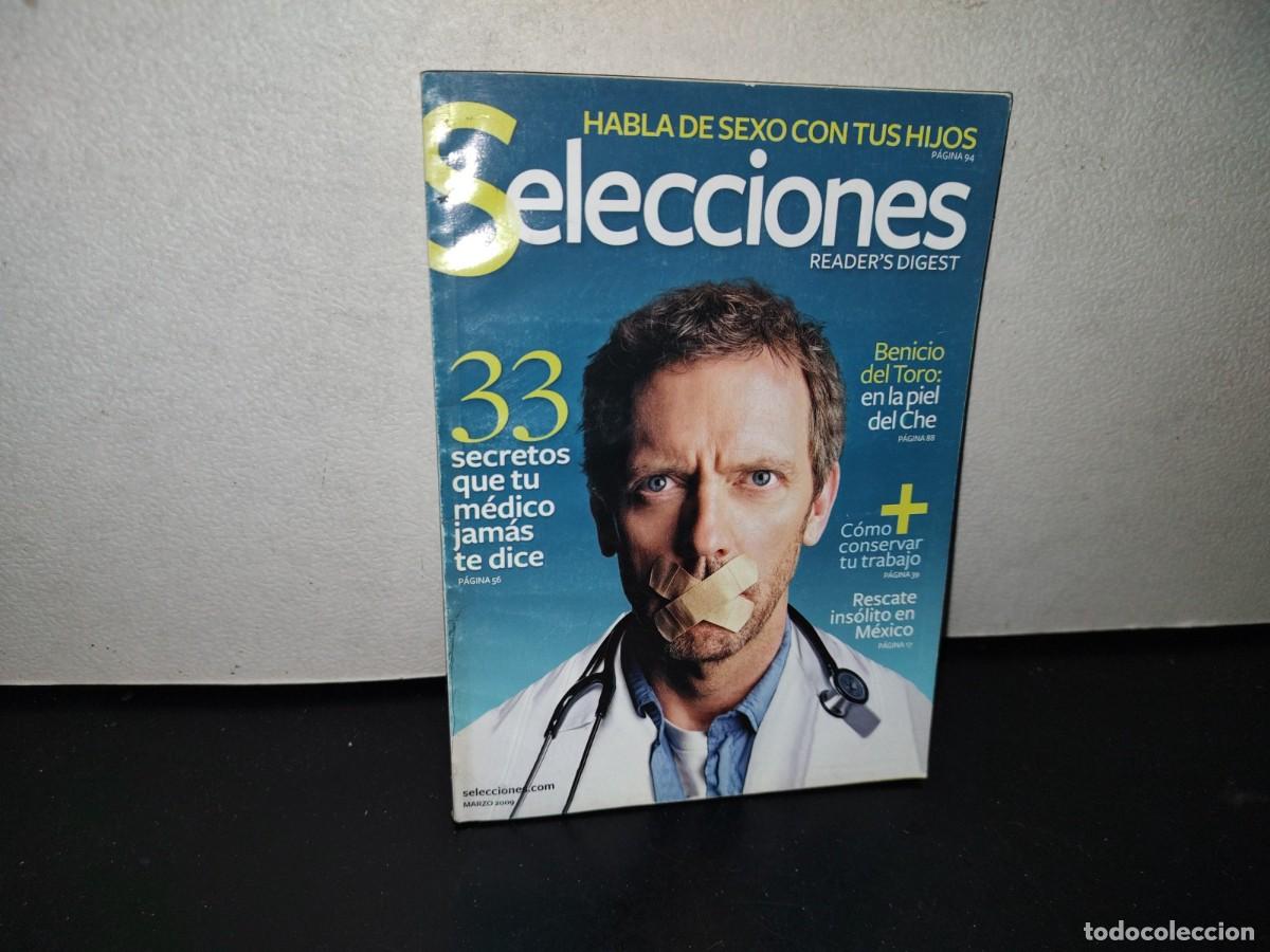 Collezionismo di Riviste e Giornali: 111- READER'S DIGEST SELECCIONES. 33 SECRETOS QUE TU M&Eacute;DICO JAM&Aacute;S TE DICE - MARZO 2009