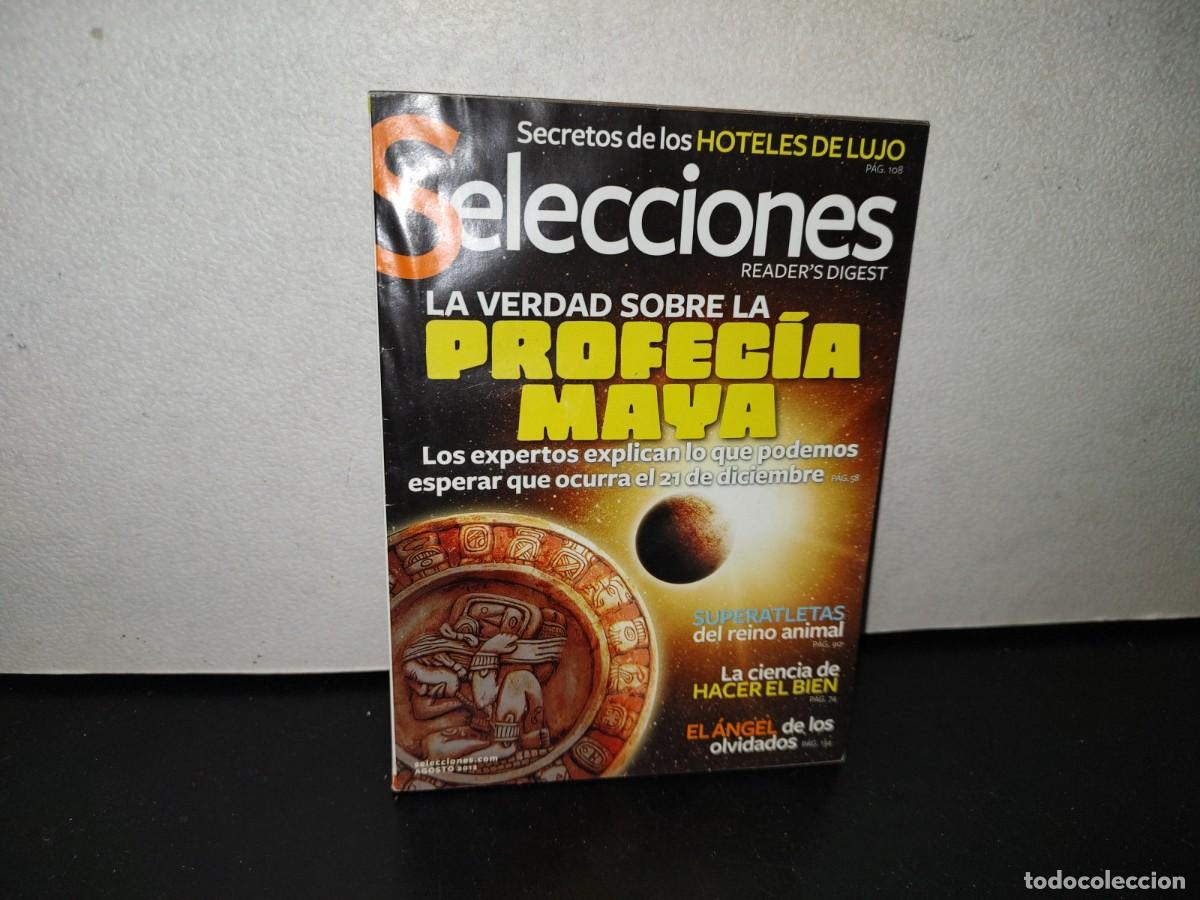 Collezionismo di Riviste e Giornali: 111- READER'S DIGEST SELECCIONES. LA VERDAD SOBRE LA PROFEC&Iacute;A MAYA - AGOSTO 2012