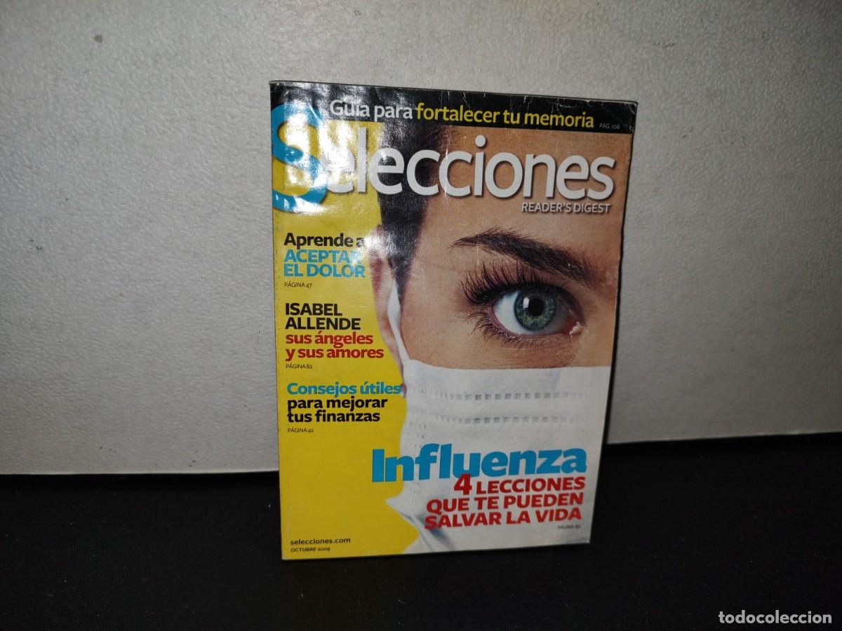 Collezionismo di Riviste e Giornali: 111- READER'S DIGEST SELECCIONES. INFLUENZA. 4 LECCIONES QUE TE PUEDEN SALVAR LA VIDA - OCTUBRE 2009