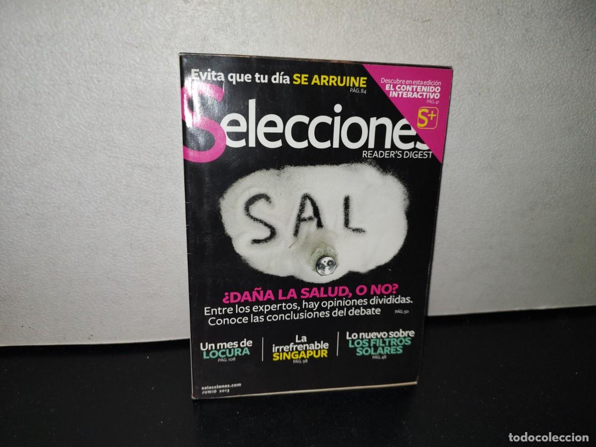 Collezionismo di Riviste e Giornali: 111- READER'S DIGEST SELECCIONES. SAL, &iquest;DA&Ntilde;A LA SALUD, O NO? - JUNIO 2013