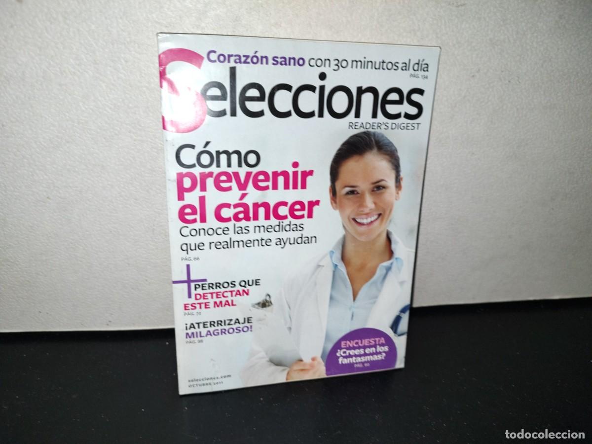Collezionismo di Riviste e Giornali: 111- READER'S DIGEST SELECCIONES. C&Oacute;MO PREVENIR EL C&Aacute;NCER - OCTUBRE 2011