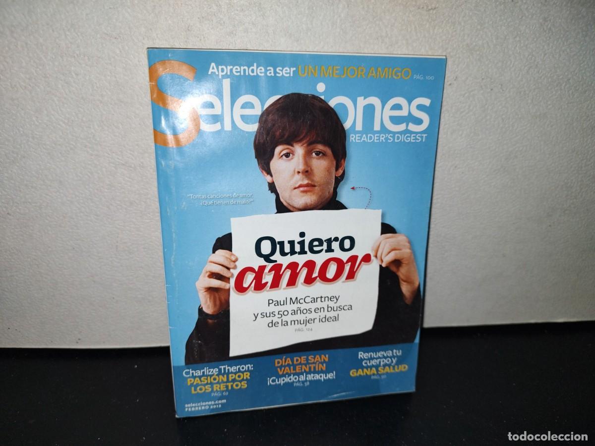 Coleccionismo de Revistas y Peri&oacute;dicos: 111- READER'S DIGEST SELECCIONES. PAUL MCCARTNEY / RENUEVA TU CUERPO Y GANA SALUD - FEBRERO 2012