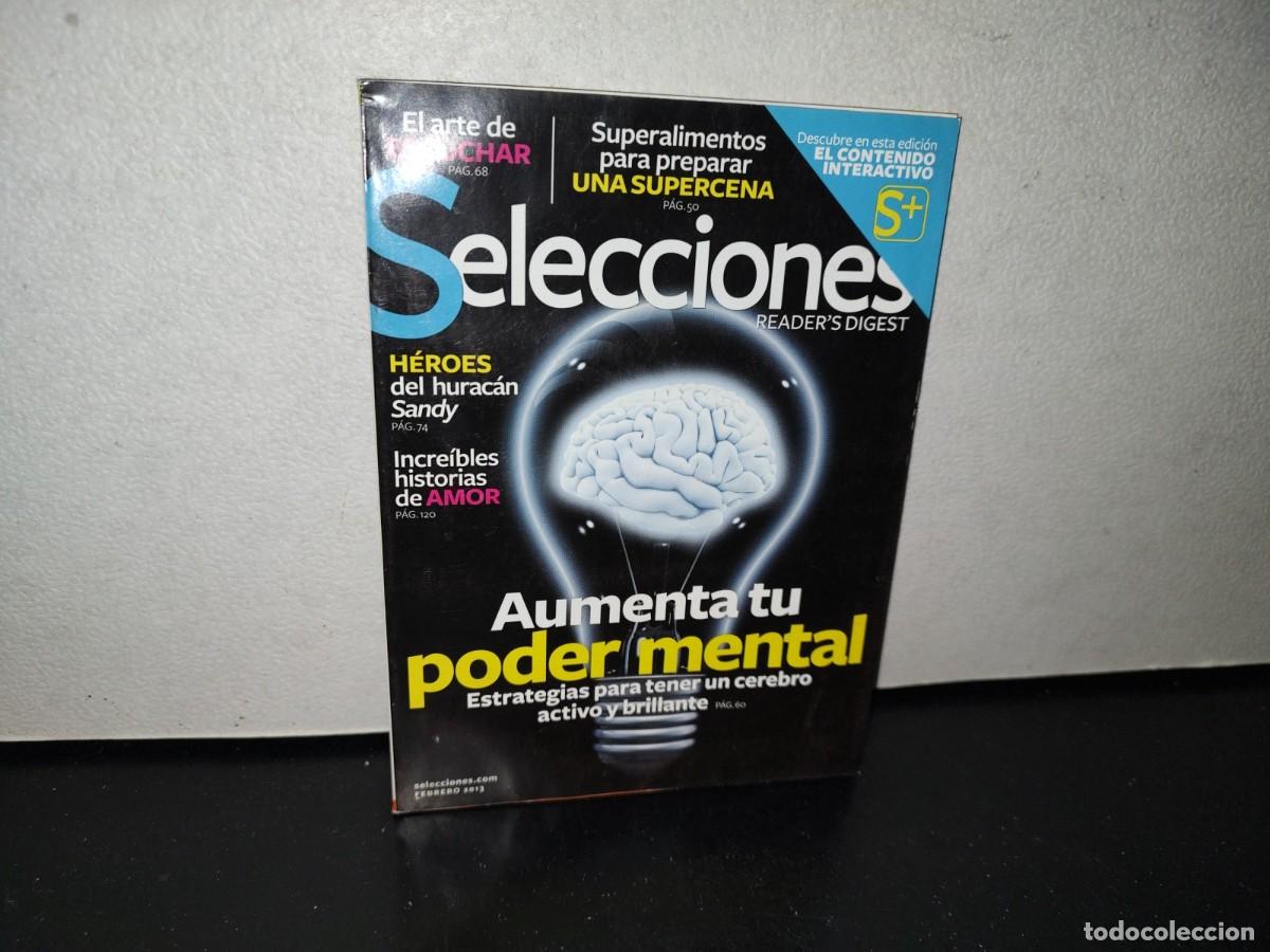 Collezionismo di Riviste e Giornali: 111- READER'S DIGEST SELECCIONES. AUMENTA TU PODER MENTAL - FEBRERO 2013