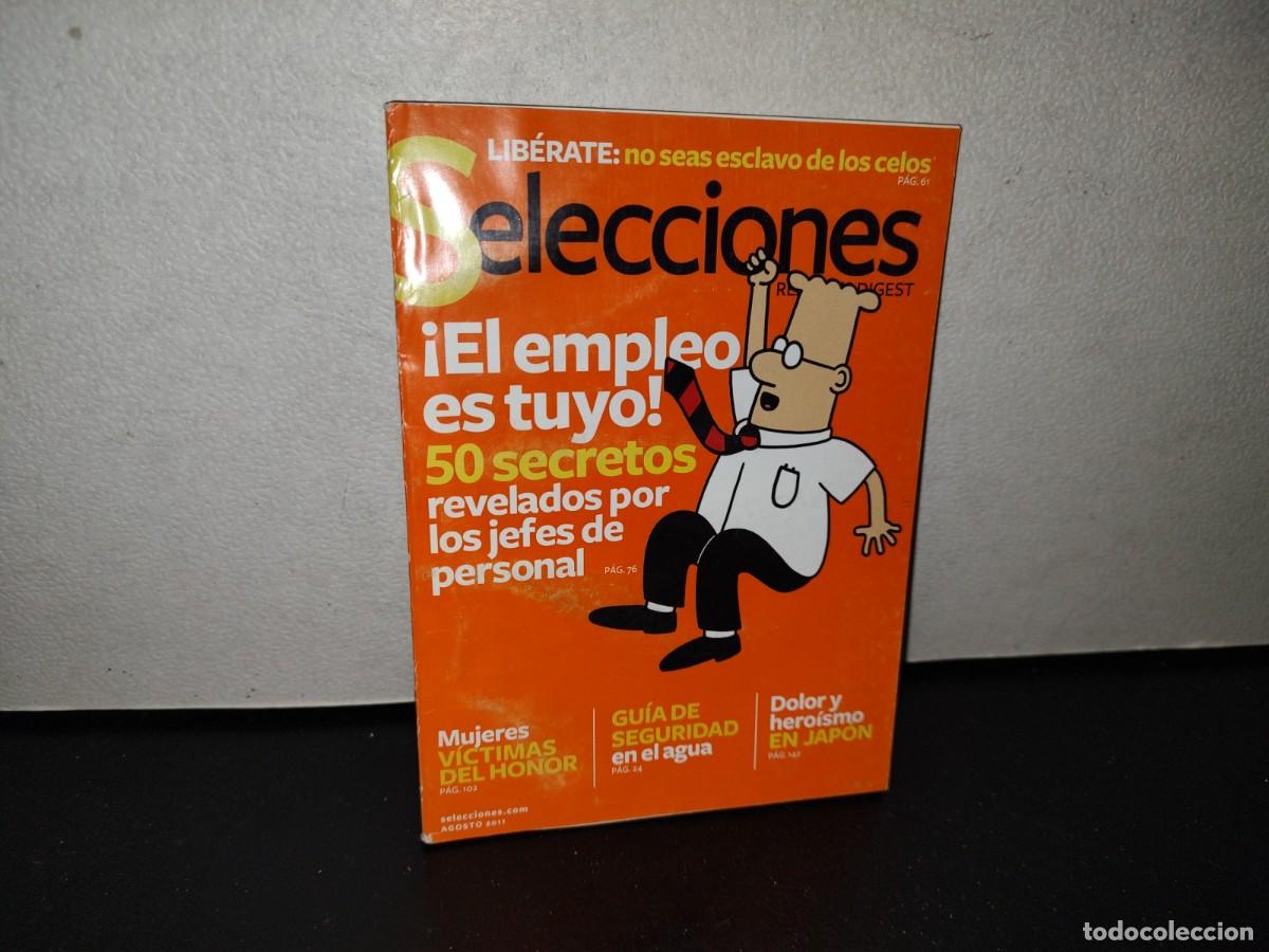 Collezionismo di Riviste e Giornali: 111- READER'S DIGEST SELECCIONES. LIB&Eacute;RATE: NO SEAS ESCLAVO DE LOS CELOS - AGOSTO 2011