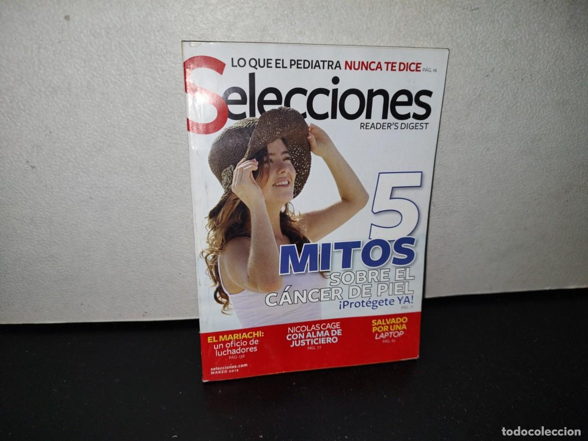 Collezionismo di Riviste e Giornali: 111- READER'S DIGEST SELECCIONES. 5 MITOS SOBRE EL C&Aacute;NCER DE PIEL, EL MARIACHI - MARZO 2012