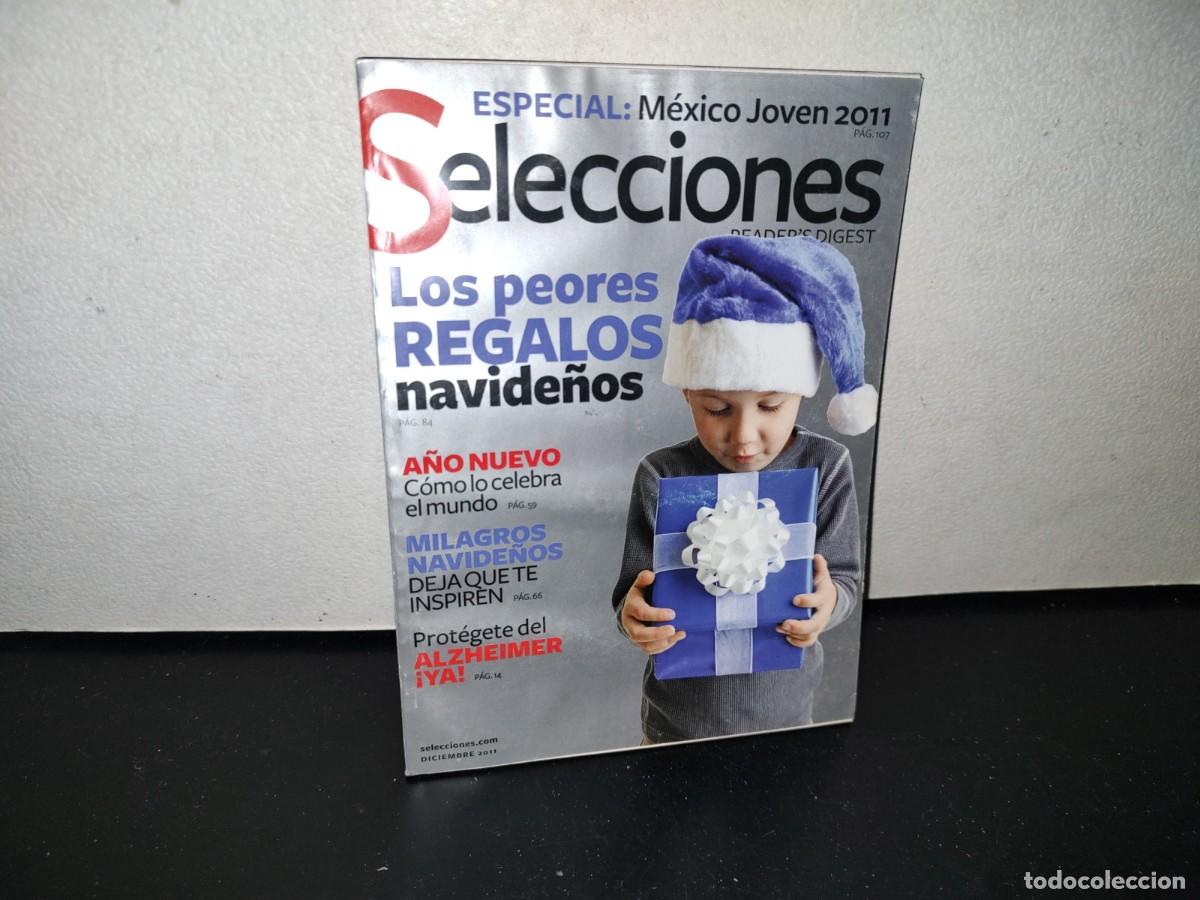 Collezionismo di Riviste e Giornali: 111- READER'S DIGEST SELECCIONES. PROT&Eacute;GETE DEL ALZHEIMER, PEORES REGALOS NAVIDEOS - DICIEMBRE 2011