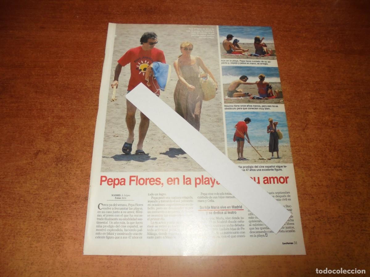 Sammeln von Zeitschriften und Zeitungen: CLIPPING 1995: PEPA FLORES, MARISOL. INFANTA CRISTINA.
