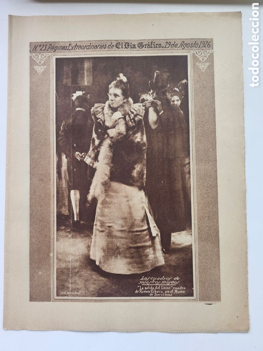 Collezionismo di Riviste e Giornali: El dia Gr&aacute;fico n&deg;21 1926, Zamora, Castillo Castellar, Hendaya, Llac Capdella masia catalana caf&egrave;s mu