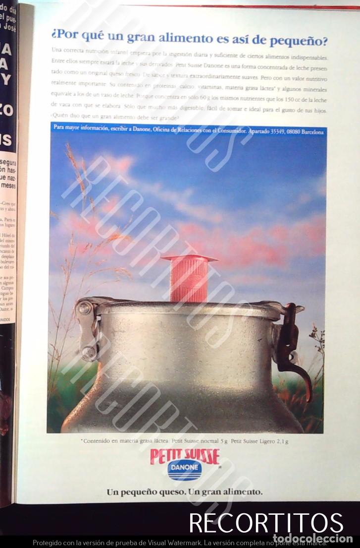 Coleccionismo de Revistas y Peri&oacute;dicos: petit suisse danone anuncio publicidad