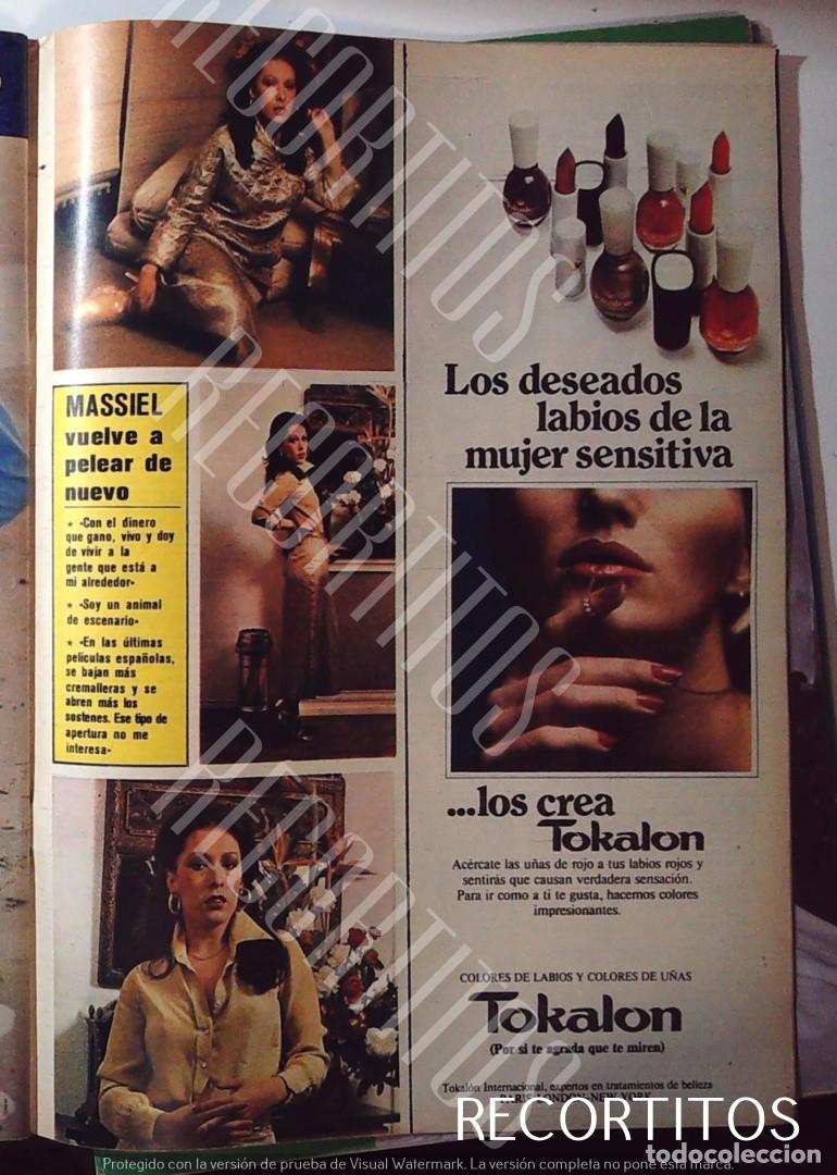 Coleccionismo de Revistas y Peri&oacute;dicos: MASSIEL EUROVISION LA CANTANTE DEL LALALA 1977