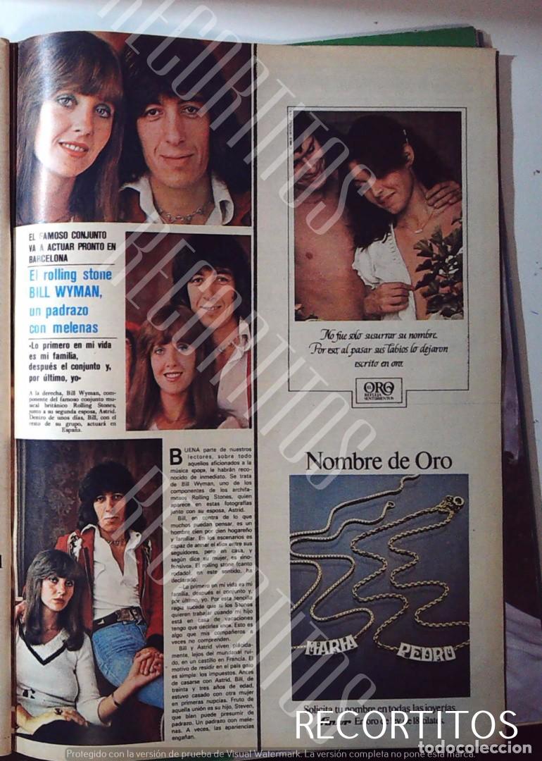 Coleccionismo de Revistas y Peri&oacute;dicos: BILL WYMAN THE ROLLING STONES 1976