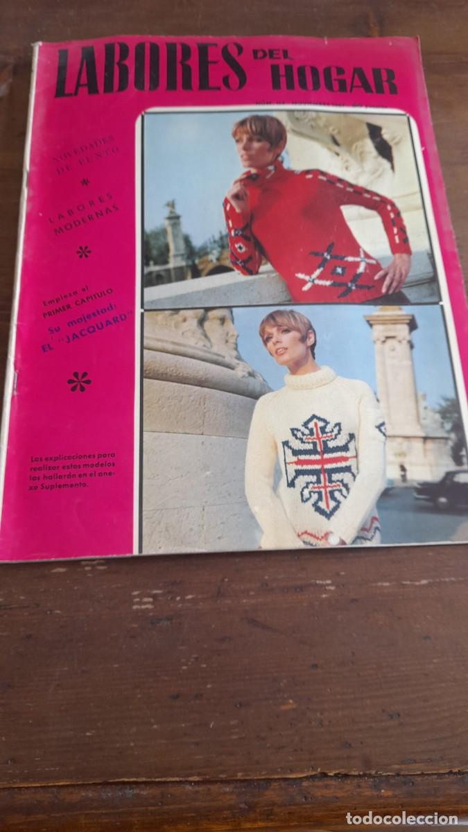 Coleccionismo de Revistas y Peri&oacute;dicos: Revista con patr&oacute;n costura Labores del hogar 114 mu&ntilde;ecos mantel oriental chin&aacute; Jap&oacute;n