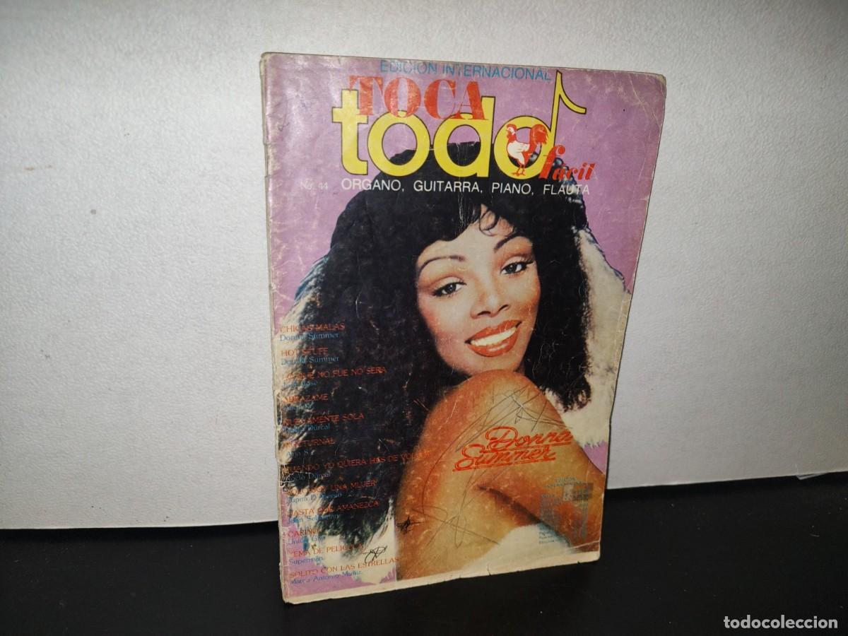 Coleccionismo de revistas y peri&oacute;dicos: 111- REVISTA TOCA TODO F&Aacute;CIL. &Oacute;RGANO, GUITARRA, PIANO, FLAUTA / DONNA SUMMER - 1979