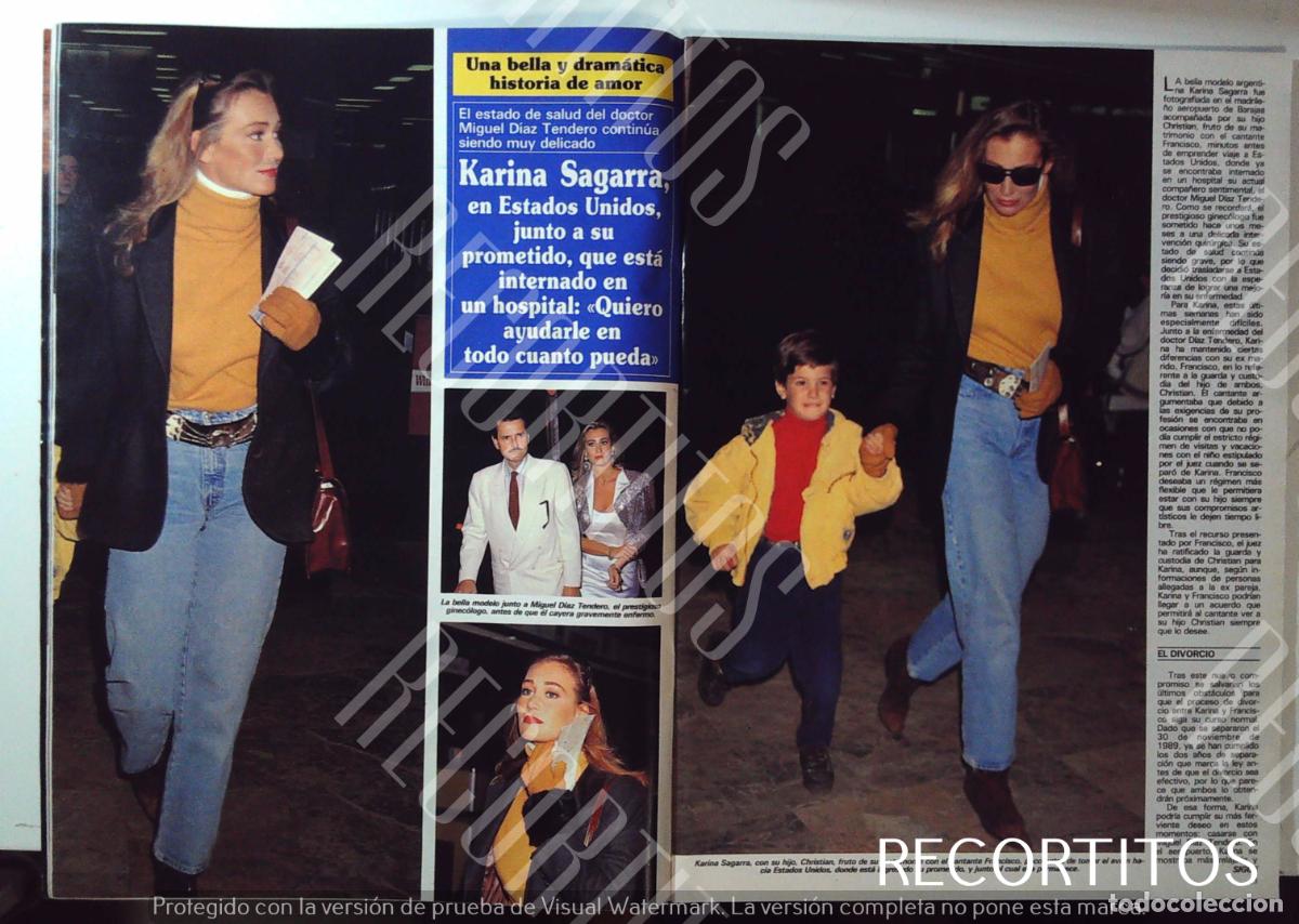 Coleccionismo de revistas y peri&oacute;dicos: karina sagarra miguel diaz tendero