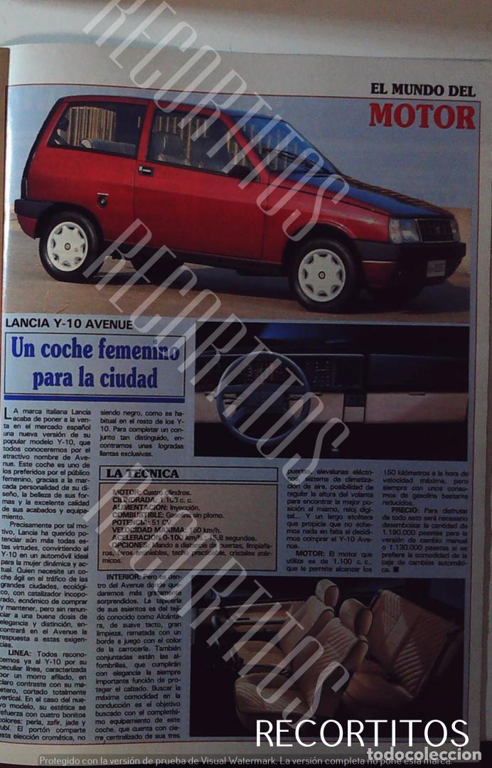 Coleccionismo de Revistas y Peri&oacute;dicos: LANCIA Y 10 ANUNCIO PUBLICIDAD