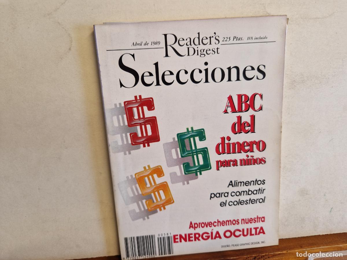 Coleccionismo de Revistas y Peri&oacute;dicos: SELECCIONES DEL RADERS DIGEST. ABRIL 1989. ABC DEL DINERO PARA NI&Ntilde;OS.
