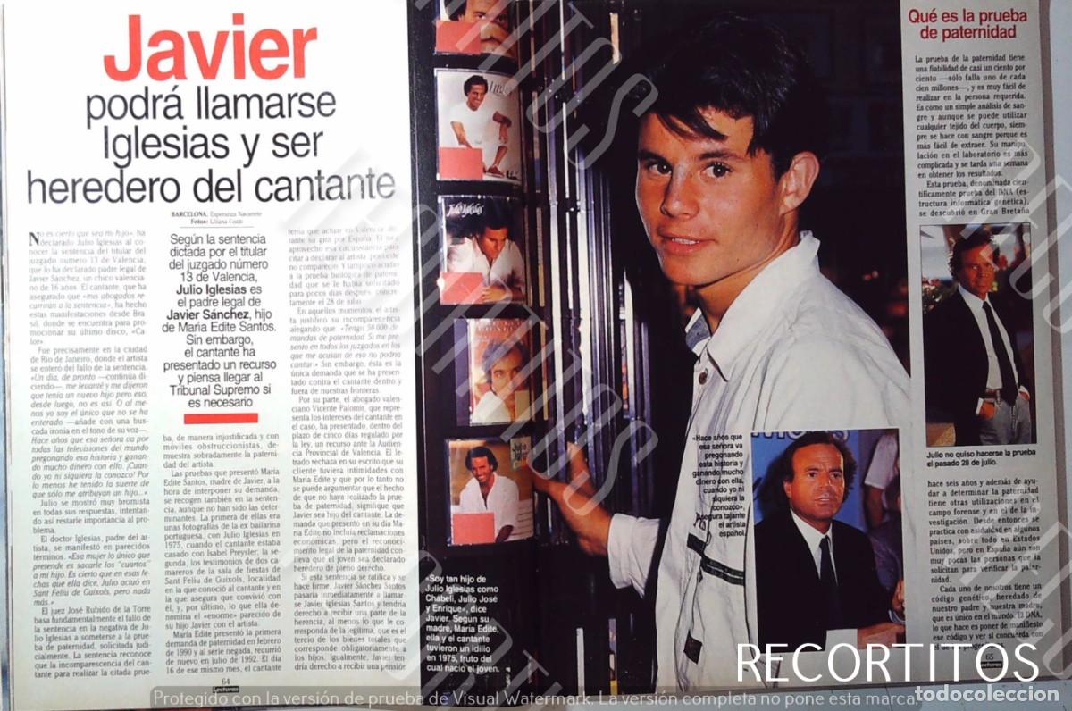 Coleccionismo de Revistas y Peri&oacute;dicos: JULIO IGLESIAS JAVIER