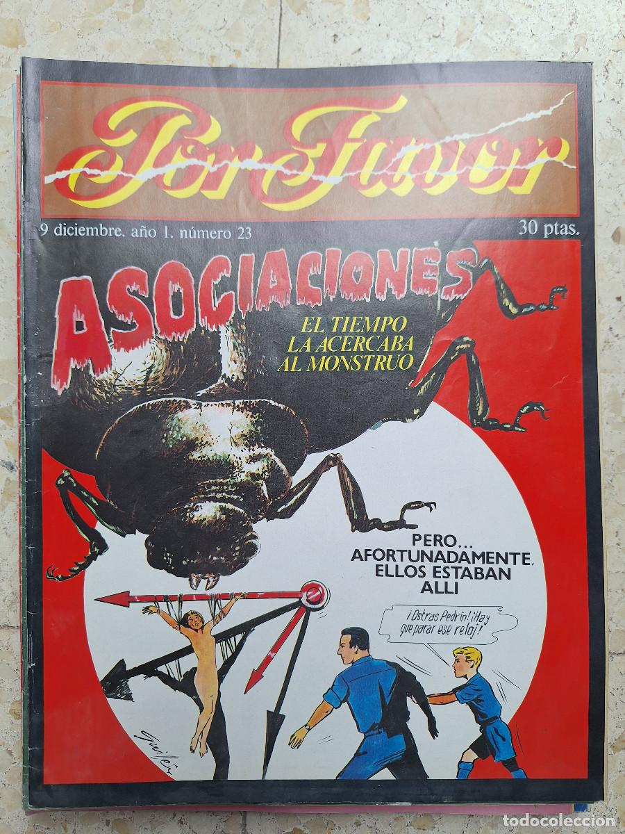 Colecionismo de Revistas e Jornais: Lote de revistas Por Favor