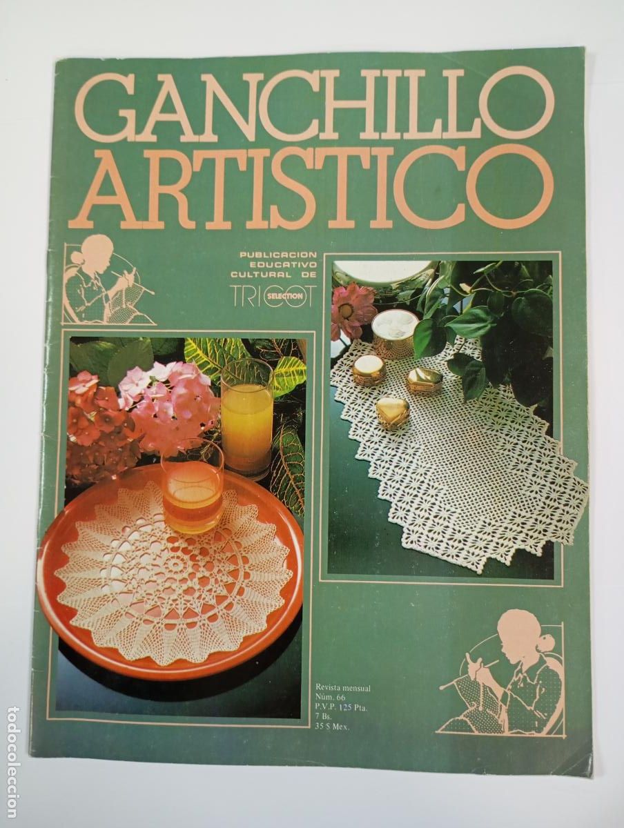 Coleccionismo de Revistas y Peri&oacute;dicos: FASC&Iacute;CULO REVISTA GANCHILLO ART&Iacute;STICO N&ordm; 66. TRICTO SELECTION. TDKR30