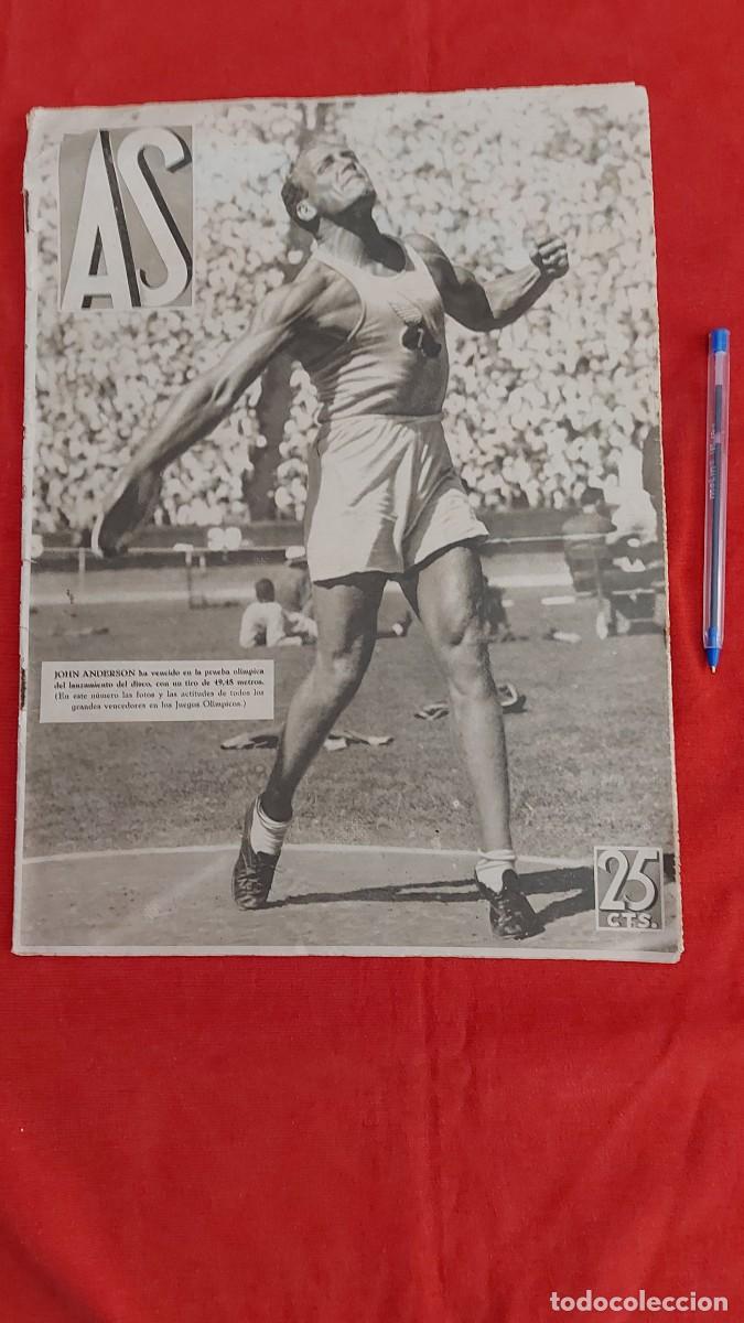 Coleccionismo de Revistas y Peri&oacute;dicos: DIARIO AS A&Ntilde;O 1932 N&ordm; 10 ,BOXEO, CICLISMO ,ATLETISMO, MOTORISTA F&Uacute;TBOL ( CAJA N&deg; 7 X )