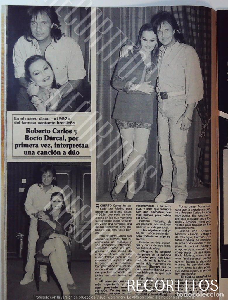 Coleccionismo de Revistas y Peri&oacute;dicos: ROBERTO CARLOS ROCIO DURCAL