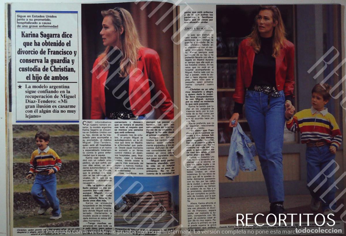 Coleccionismo de revistas y peri&oacute;dicos: karina sagarra miguel diaz tendero